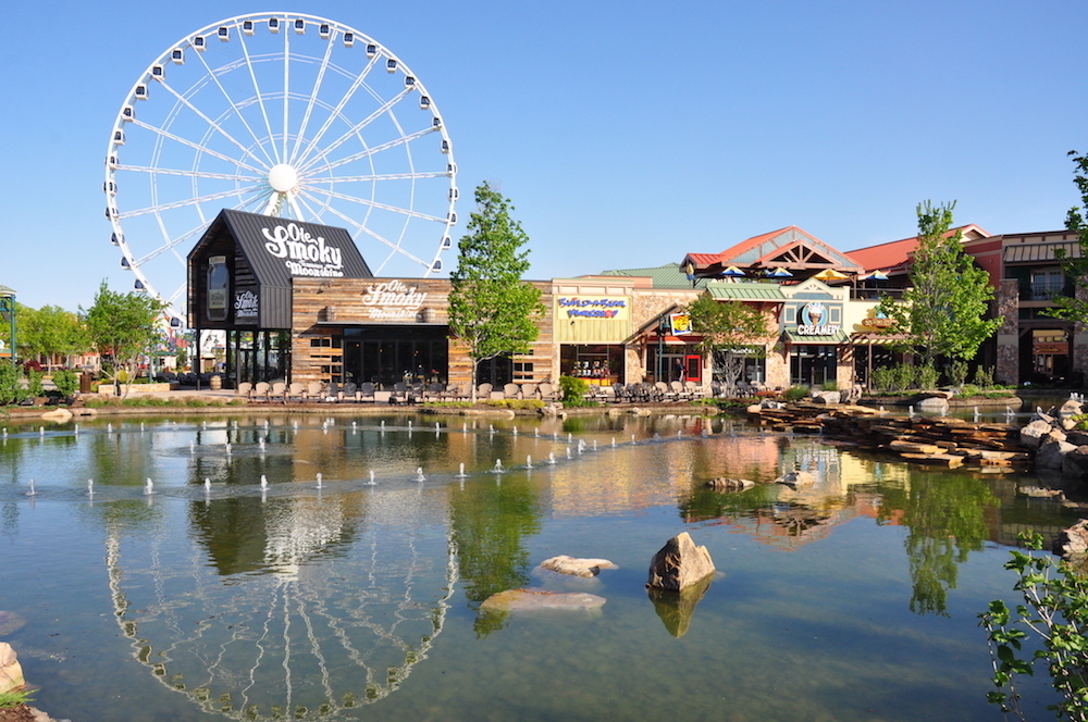 The Ole Smoky Moonshine Barn at The Island in Pigeon Forge.